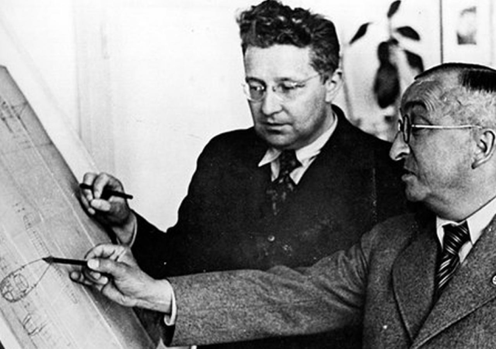 Heinkel works — historic photograph